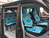 Sitzbezüge 2er Rücksitzbank für Volkswagen T5/T6/T6.1 California Beach